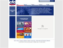 Tablet Screenshot of cfcintl.com